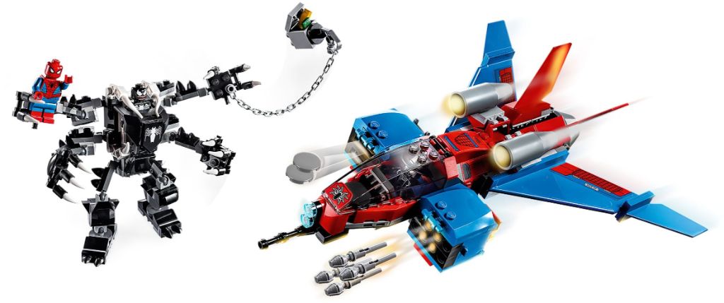 LEGO Marvel 76150 Spiderjet vs Venom Mech