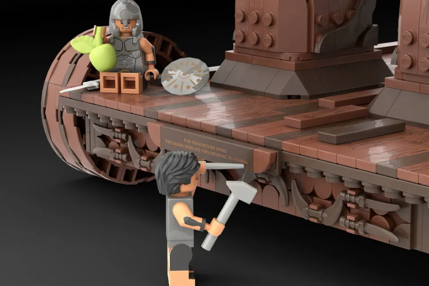 LEGO Ideas Trojan Horse 5