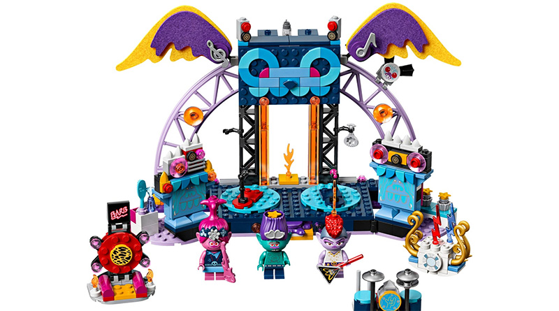 Double VIP points on LEGO Trolls World Tour 41254 Volcano Rock City Concert