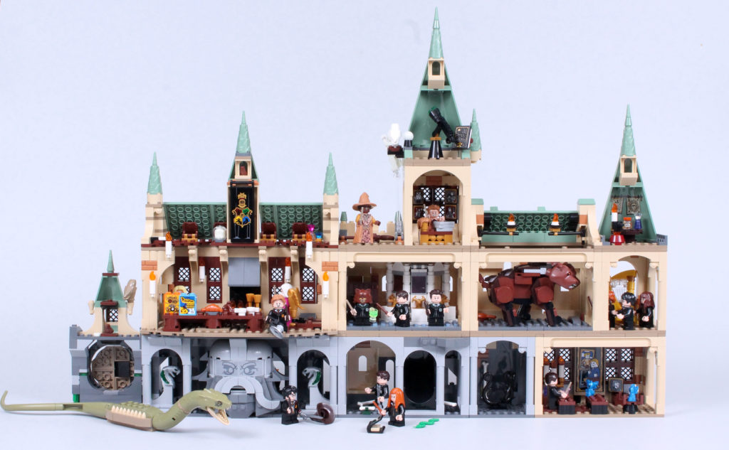LEGO Harry Potter 20th anniversary Hogwarts combined 2