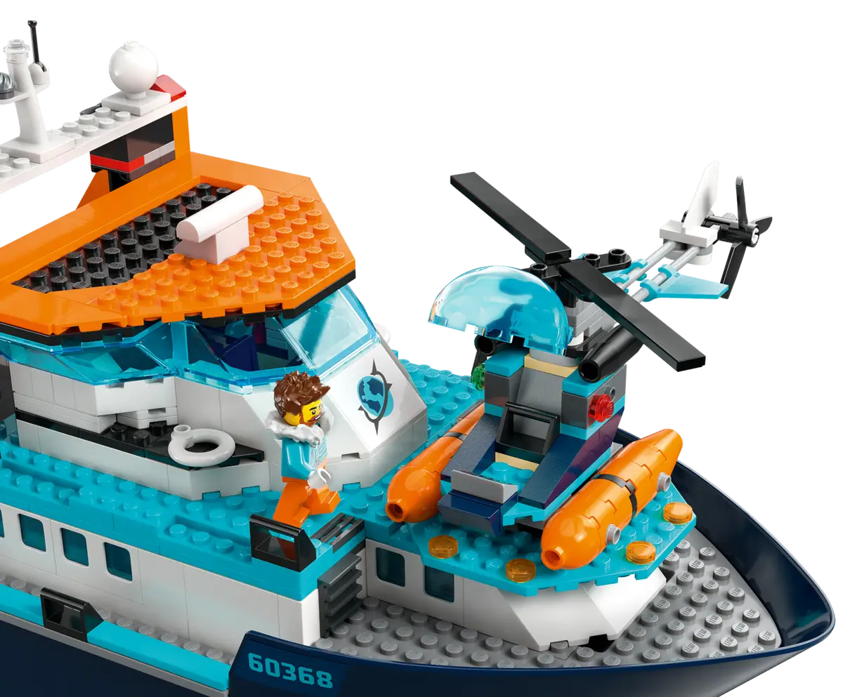 LEGO City 60368 Artic Explorer Ship 2
