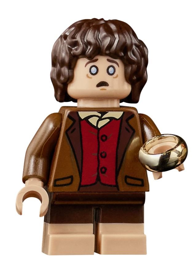 lego 10333 the lord of the rings barad dur frodo