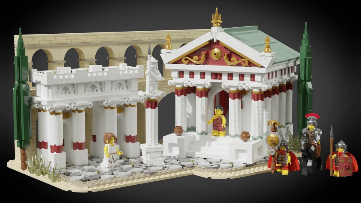 Build Rome in a day with the latest LEGO Ideas 10K project