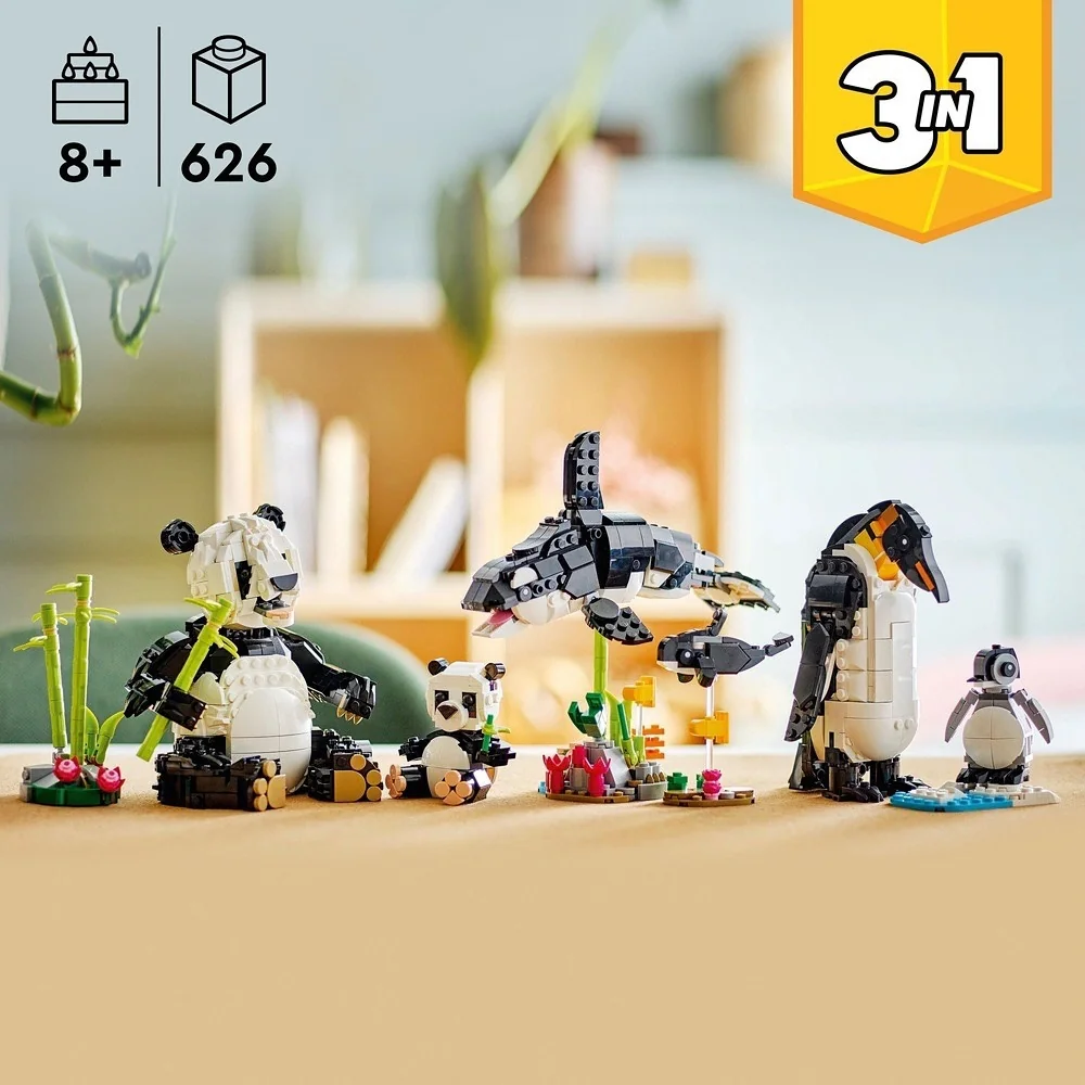 LEGO Creator 3 in 1 31165 Wild Animals Panda Family 3