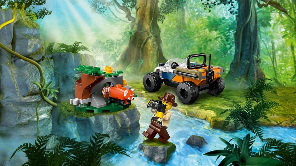 LEGO City 60424 60424 Jungle Explorer ATV Red Panda Mission 1 1024x576