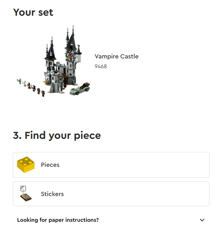 lego missing pieces page 1