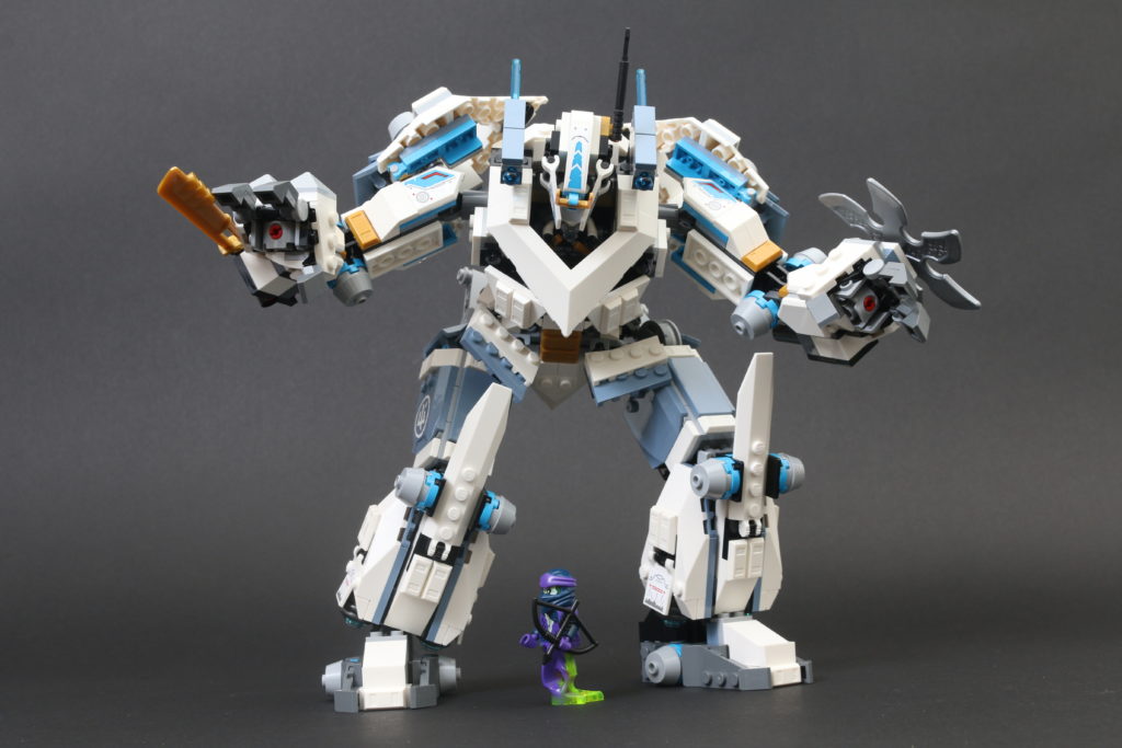 LEGO NINJAGO Legacy 71738 Zanes Titan Mech Battle review 16