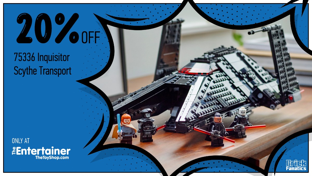 Save 20% on soon-to-retire LEGO Star Wars 75336 Inquisitor Transport Scythe