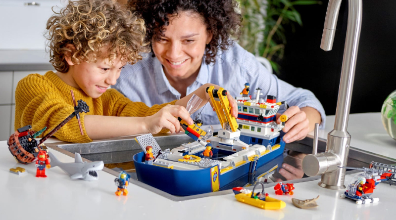 This LEGO CITY set has a deep, scientific reference