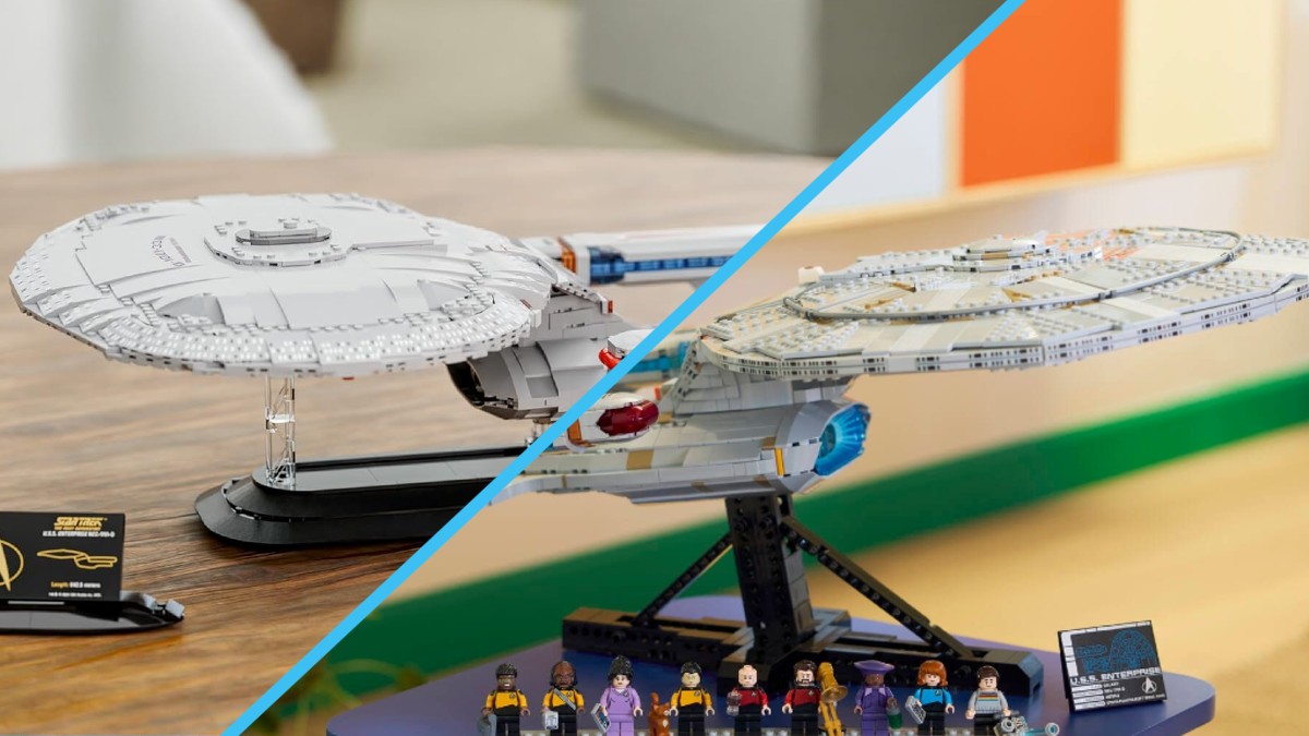 LEGO's Star Trek set isn't our first buildable Enterprise D