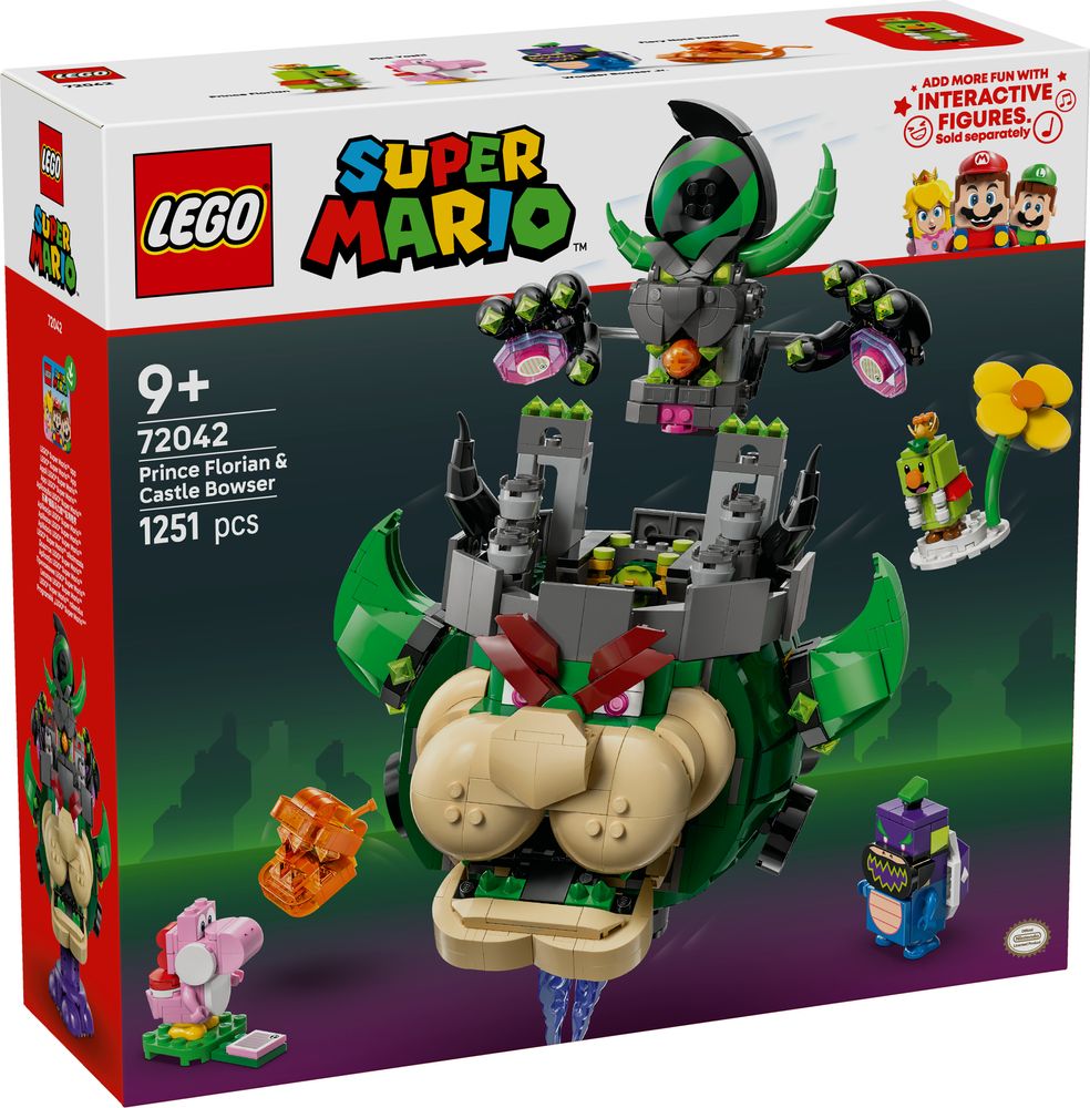LEGO Super Mario 72042 Prince Florian Castle Bowser