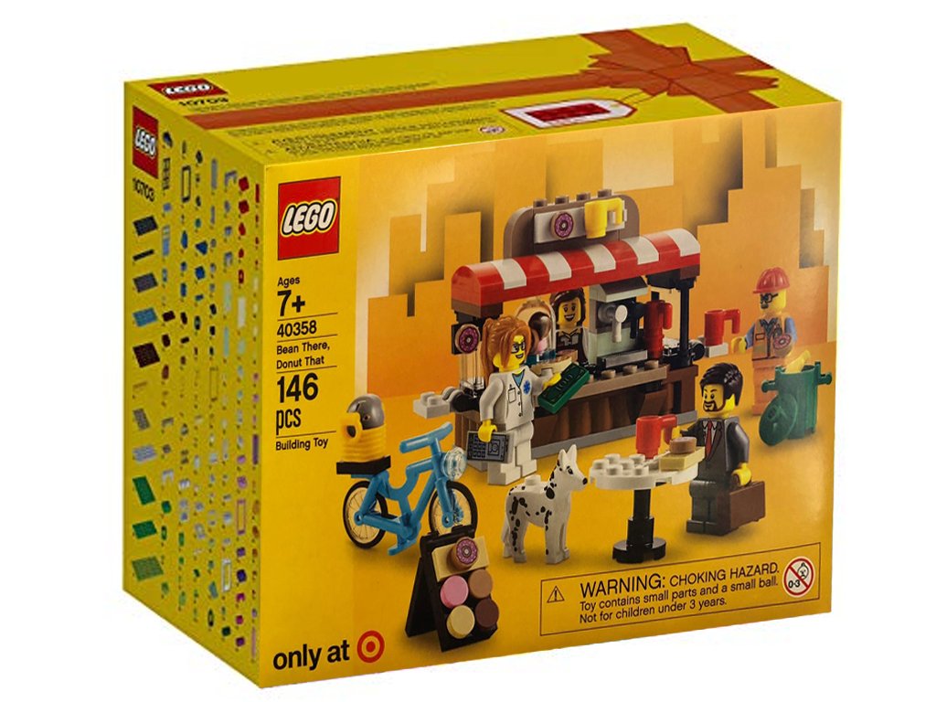 LEGO 40358 Bean There, Donut That found