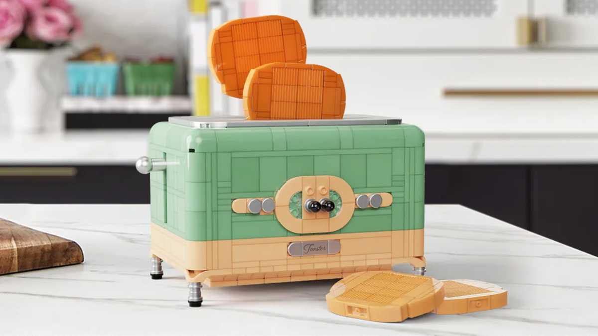 LEGO Ideas Vintage Toaster pops up with 10,000 supporters