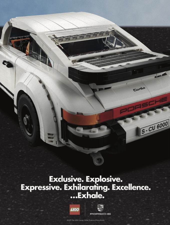 LEGO 10295 Porsche 911 art print 1