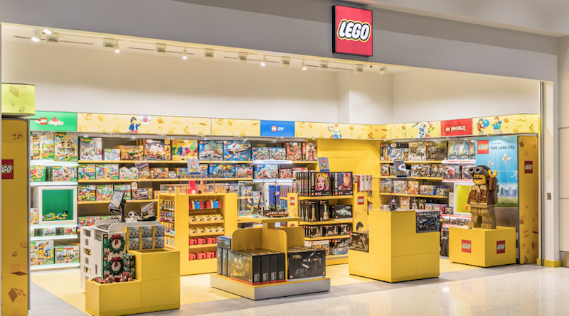 The first US Airport LEGO Store has opened in Salt Lake City