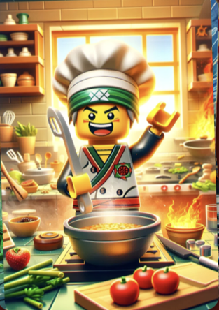 Examples of LEGO NINJAGI AI Art 2 1