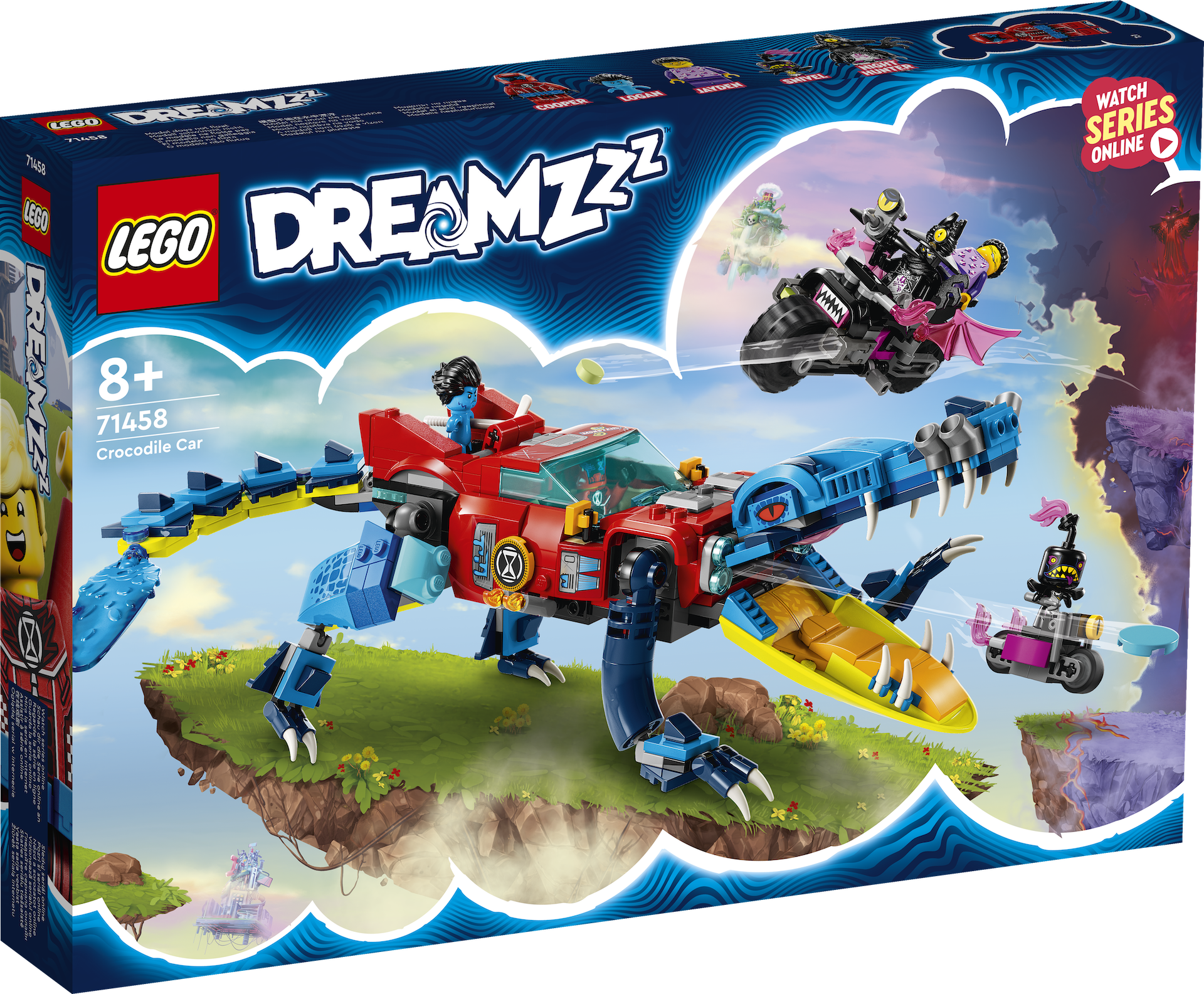 LEGO DREAMZzz 71458 Crocodile Car 1