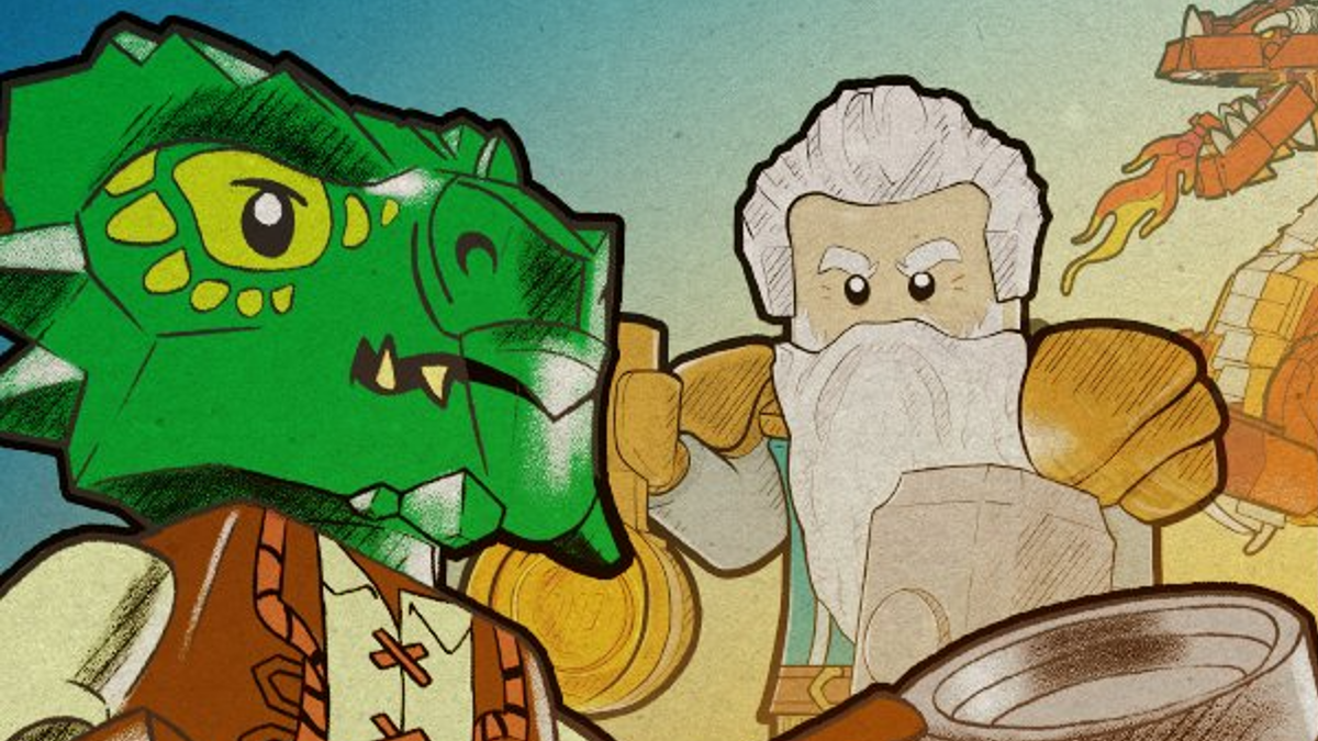 First look at free LEGO Ideas 21348 Dungeons & Dragons adventure book