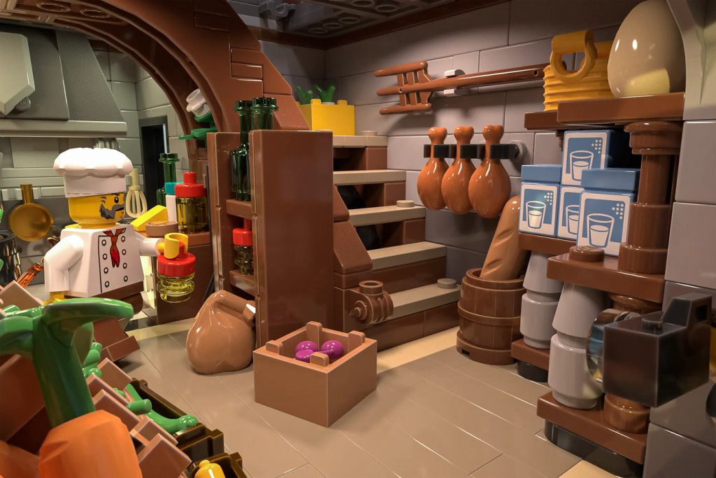 LEGO Ideas Mediterranean Restaurant 5 1024x683