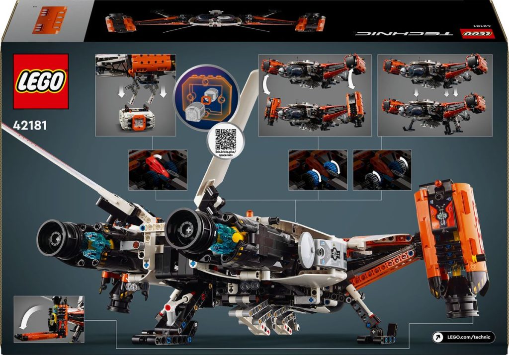 LEGO Technic 42181 VTOL Heavy Cargo Spaceship LT81 2 1024x715