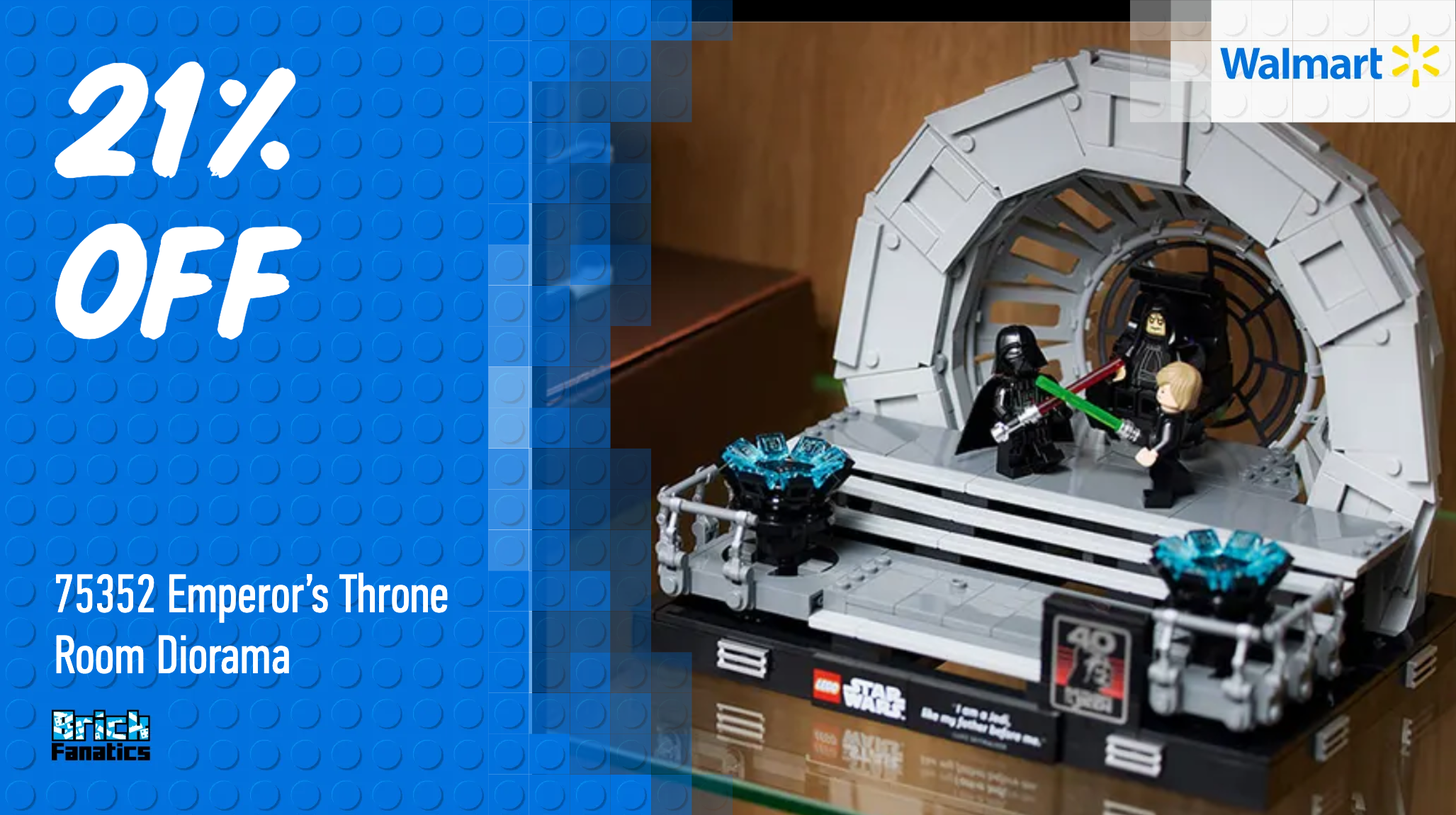 Save on an iconic LEGO Star Wars moment at Walmart