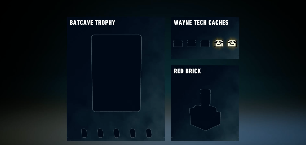 LEGO Batman Legacy of the Dark Knight trophy caches and red brick 1200x570