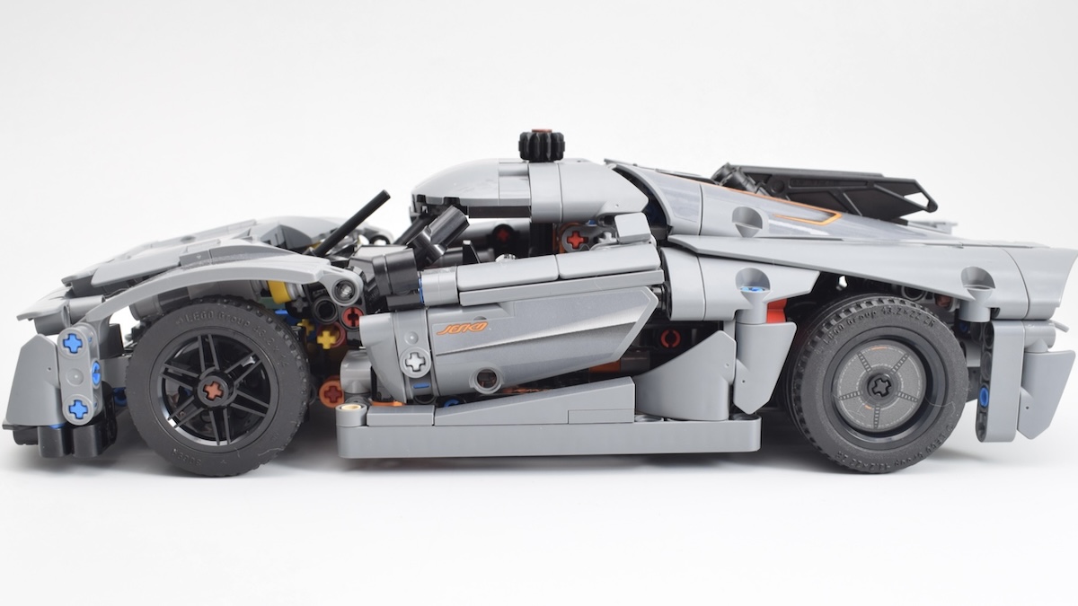 LEGO Technic 42173 Koenigsegg Jesko Absolut Grey Hypercar review