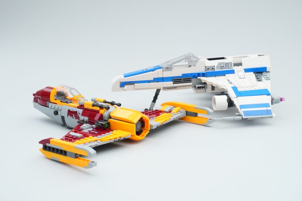 LEGO Star Wars 75364 New Republic E Wing vs Sing Hati Starfighter review 2 1024x683