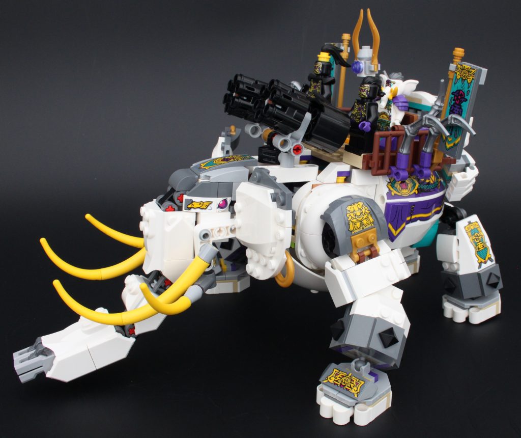 LEGO Monkie Kid 80043 Yellow Tusk Elephant review 30 1024x860
