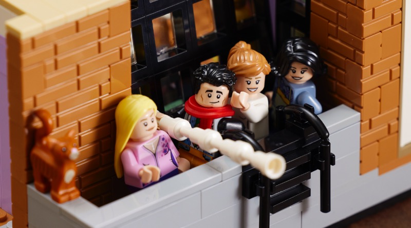 A classic LEGO theme is hidden in episodes of Friends