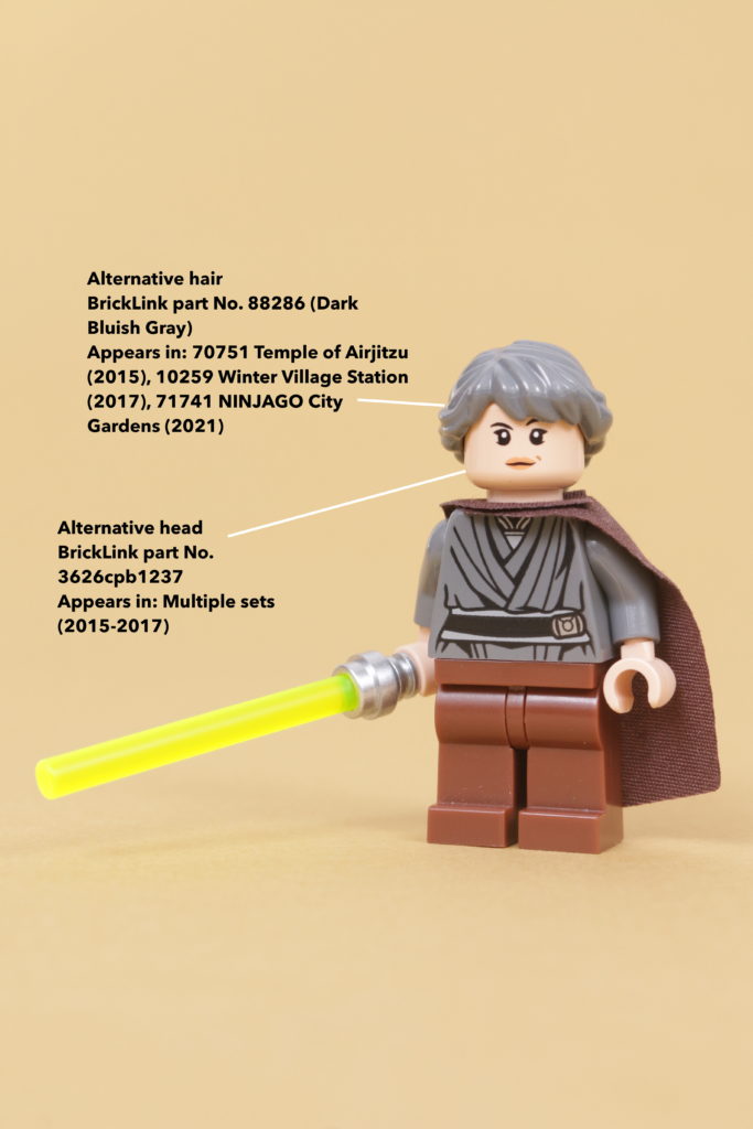 How to build a LEGO Star Wars Jedi Bob 75309 UCS Republic Gunship minifigure 7 How to build a LEGO Star Wars Jedi Bob 75309 UCS Republic Gunship minifigure 12 annotated