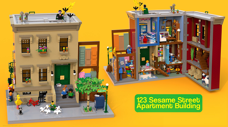 LEGO Ideas Sesame Street set announced