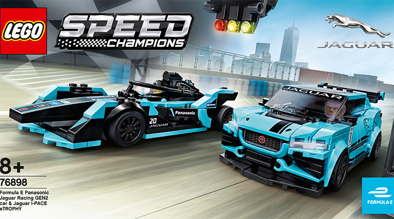 Formula E siblings Simon and Mitch Evans react to LEGO Speed Champions set