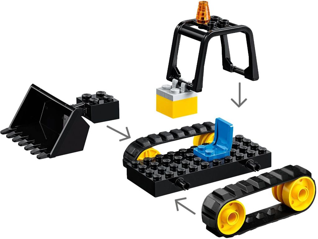 LEGO City 60252 Construction Bulldozer 3