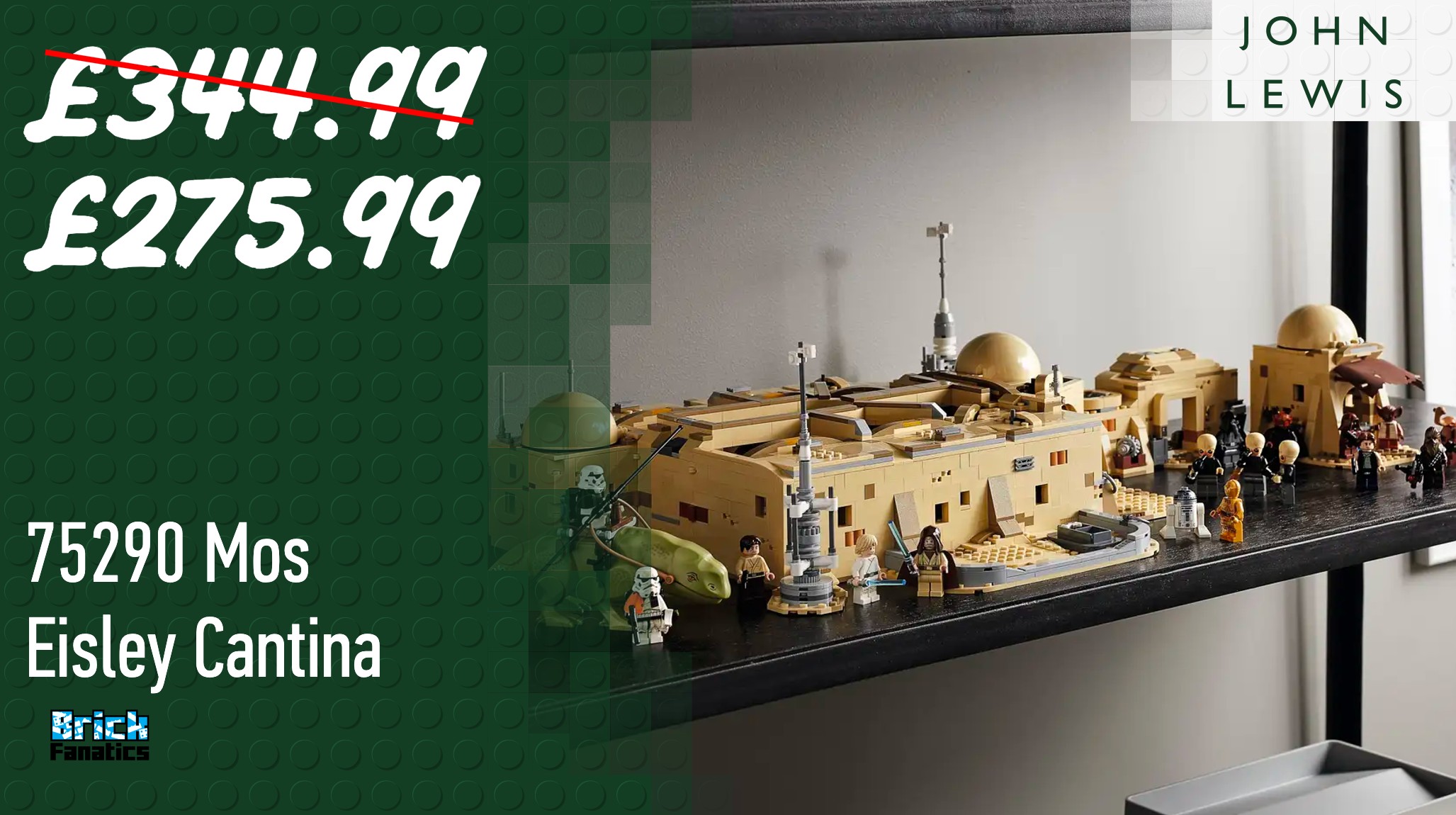 LEGO Star Wars deals: 20% off Mos Eisley Cantina at John Lewis