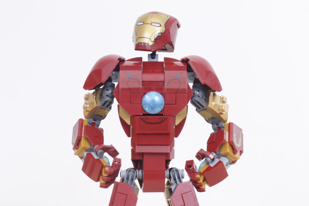 LEGO Marvel 76206 Iron Man Figure review 20 1024x683