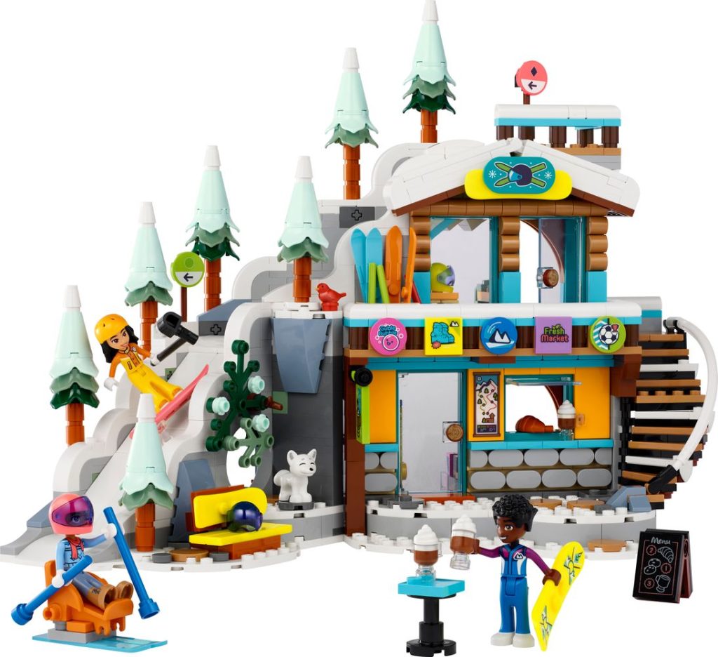 LEGO Friends 41756 Holiday Ski Slope and Cafe 1024x936
