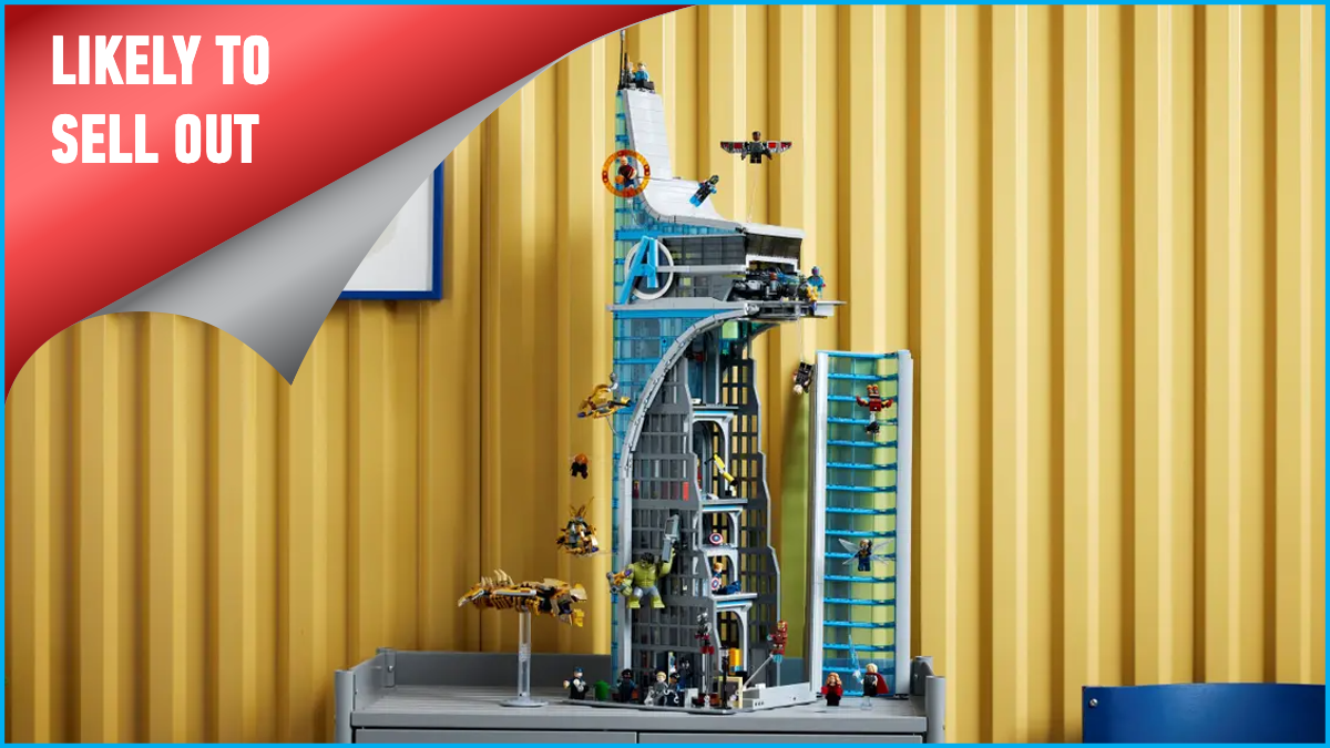 Back in stock: Lowest price yet on LEGO Marvel Avengers Tower