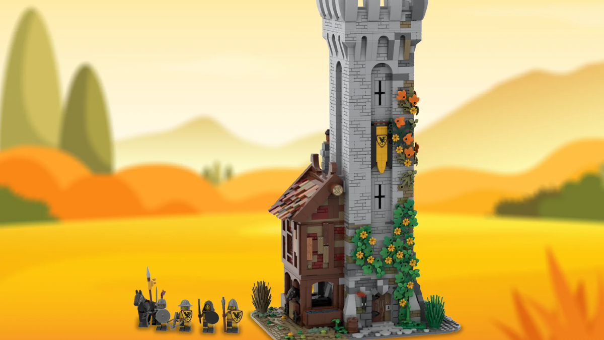 LEGO Ideas Medieval Watchtower is in the second 2022 review