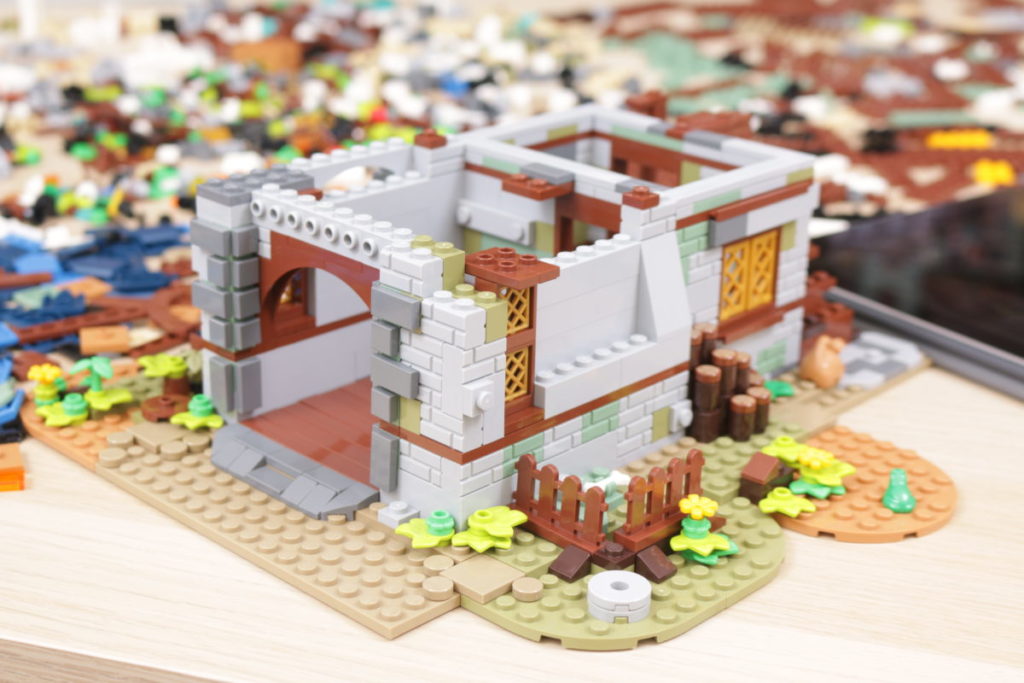 Rebuilding LEGO Ideas 21318 Medieval Blacksmith with Rebrickable 4 1024x683