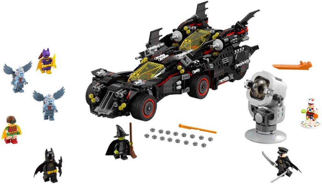 70917 The Ultimate Batmobile The LEGO Batman 1024x585