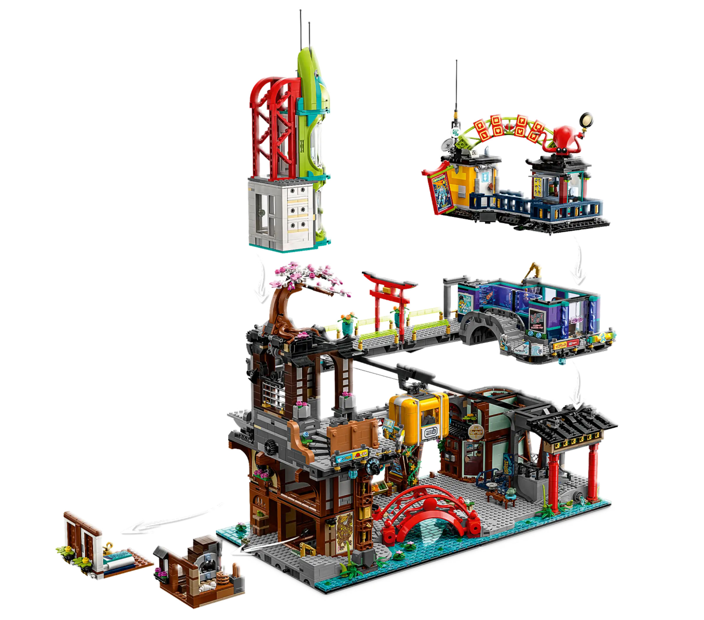 LEGO NINJAGO 71799 NINJAGO City Markets 15