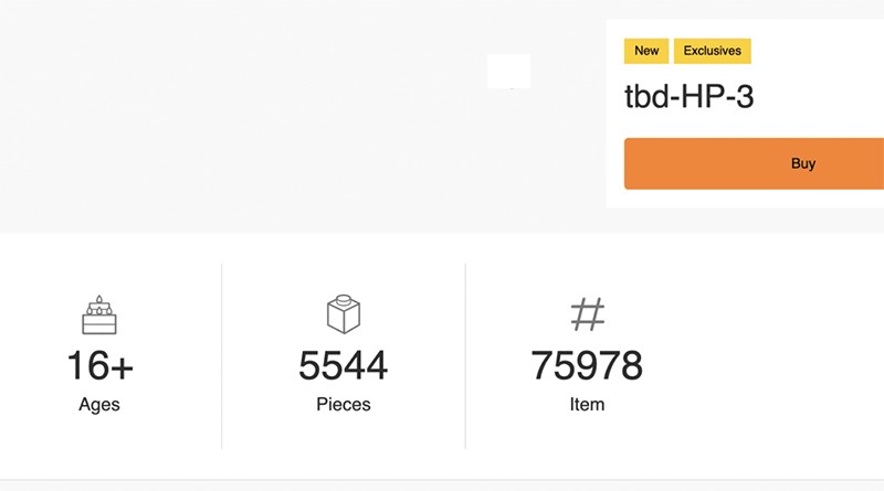 LEGO Harry Potter 75978 Diagon Alley confirmed