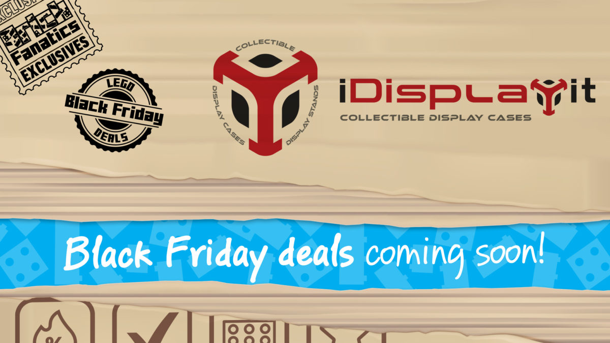 Put your best LEGO brick forward with iDisplayit this Black Friday