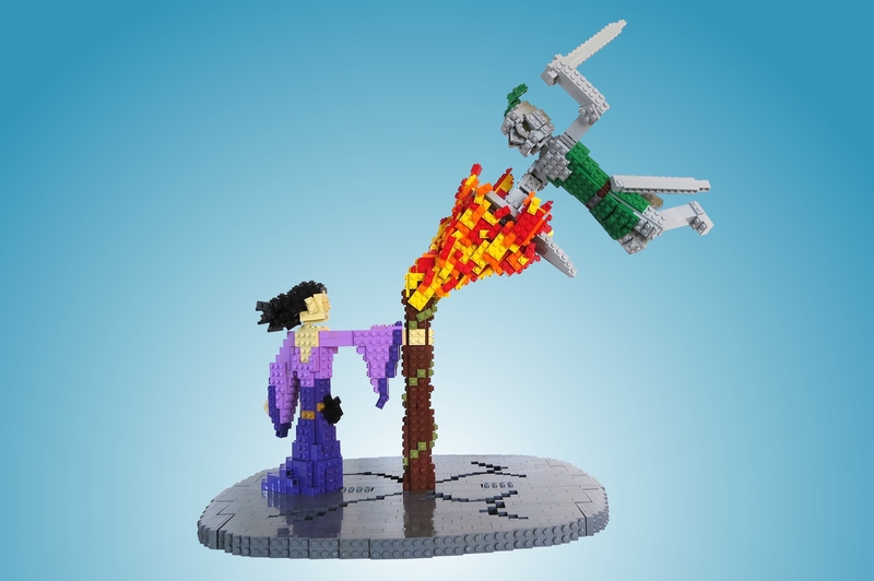 Brick Pic of the Day: Duel for the ages