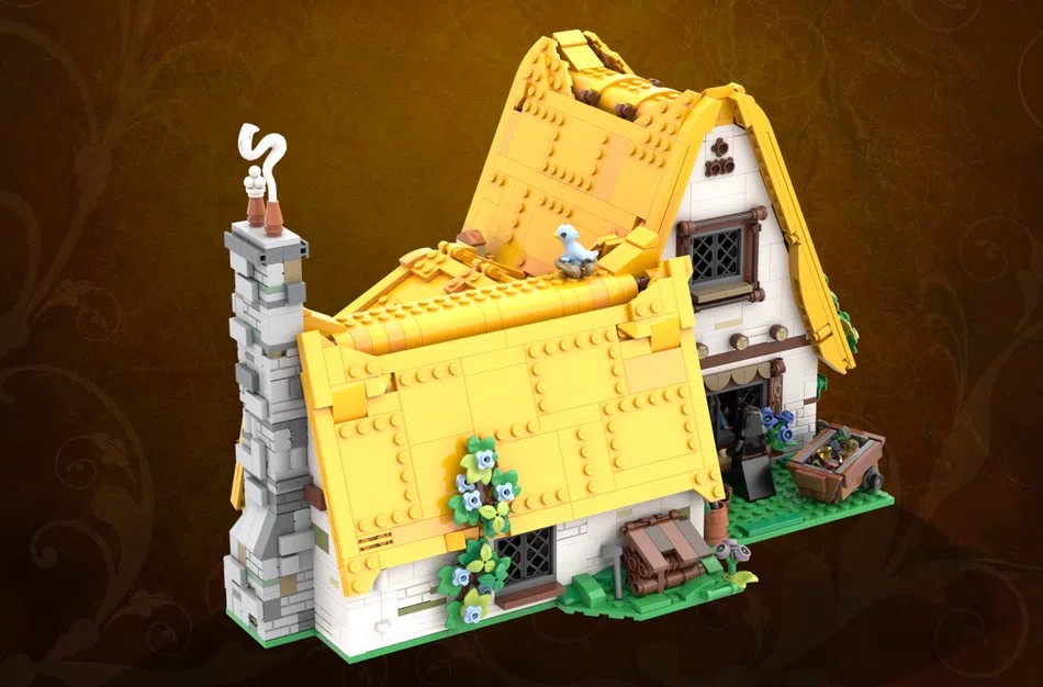 LEGO Ideas snow white back