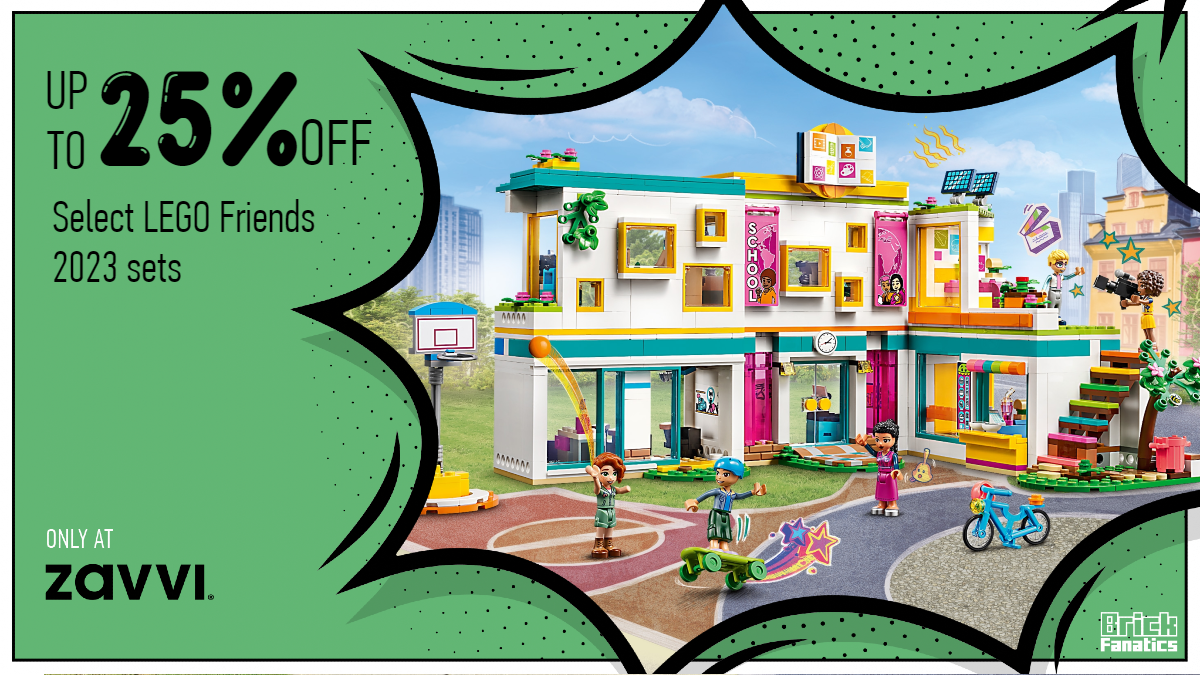 Save big on the newest LEGO Friends sets and characters in Zavvi's latest sale