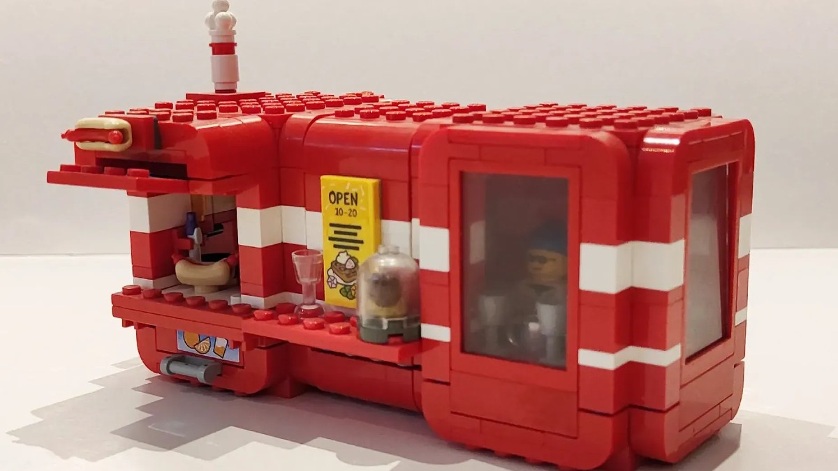 Proposed modular kiosk system would be perfect for LEGO Ideas