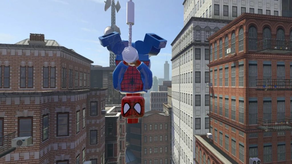 LEGO Marvel super heroes Nintendo Switch Screenshot Spider man 1024x576