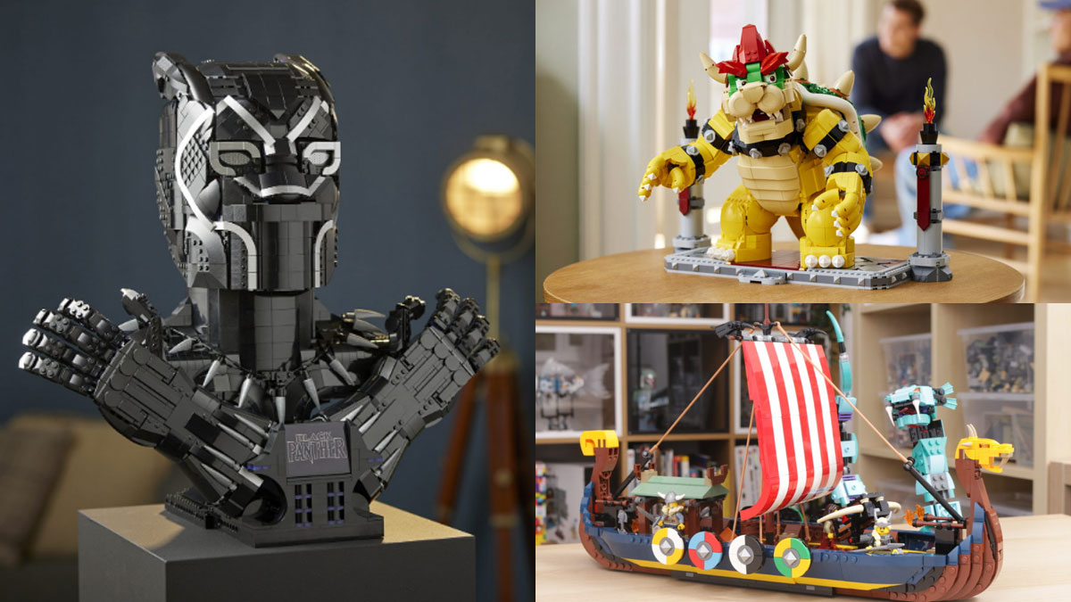 Save up to £100 on LEGO Marvel, Icons, Super Mario and more at Zavvi